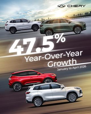 Chery Auto Philippines Posts 47.5% Year-Over-Year Growth Amid Rising Demand for Hybrid and EV Mobility 