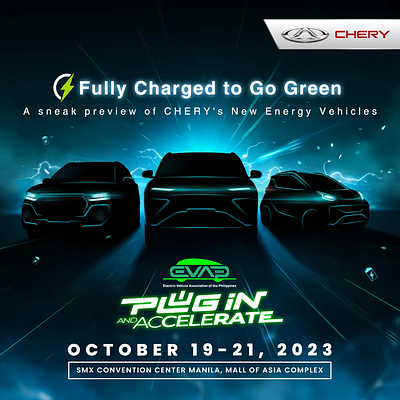 Chery Auto Philippines to Offer Sneak Preview of Its New Energy Vehicles at Electric Vehicle Summit 2023 