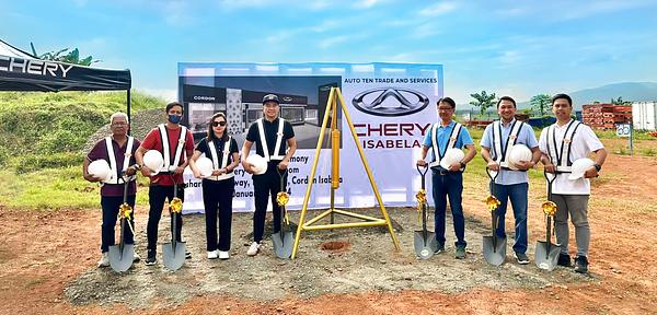 Chery Auto Ph Breaks Ground for Isabela Dealership  